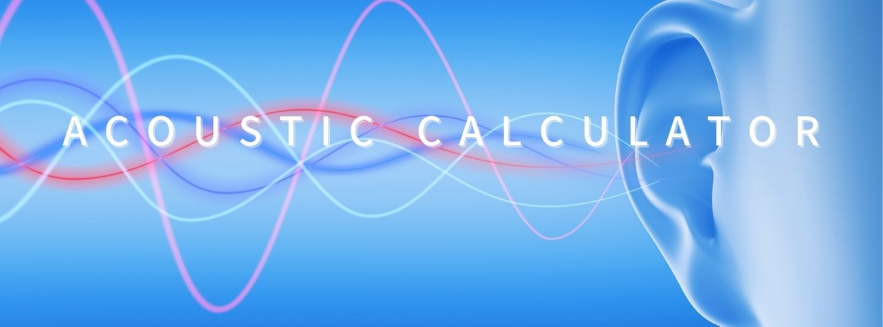 Acoustic calculator image